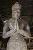 Product image 3 of the product “Standing Dewi Sri, cast stone, 240cm height, , Antique Finish ”